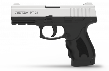 Retay PT26 9mm Blank & Pepper Rounds Gun (Chrome)