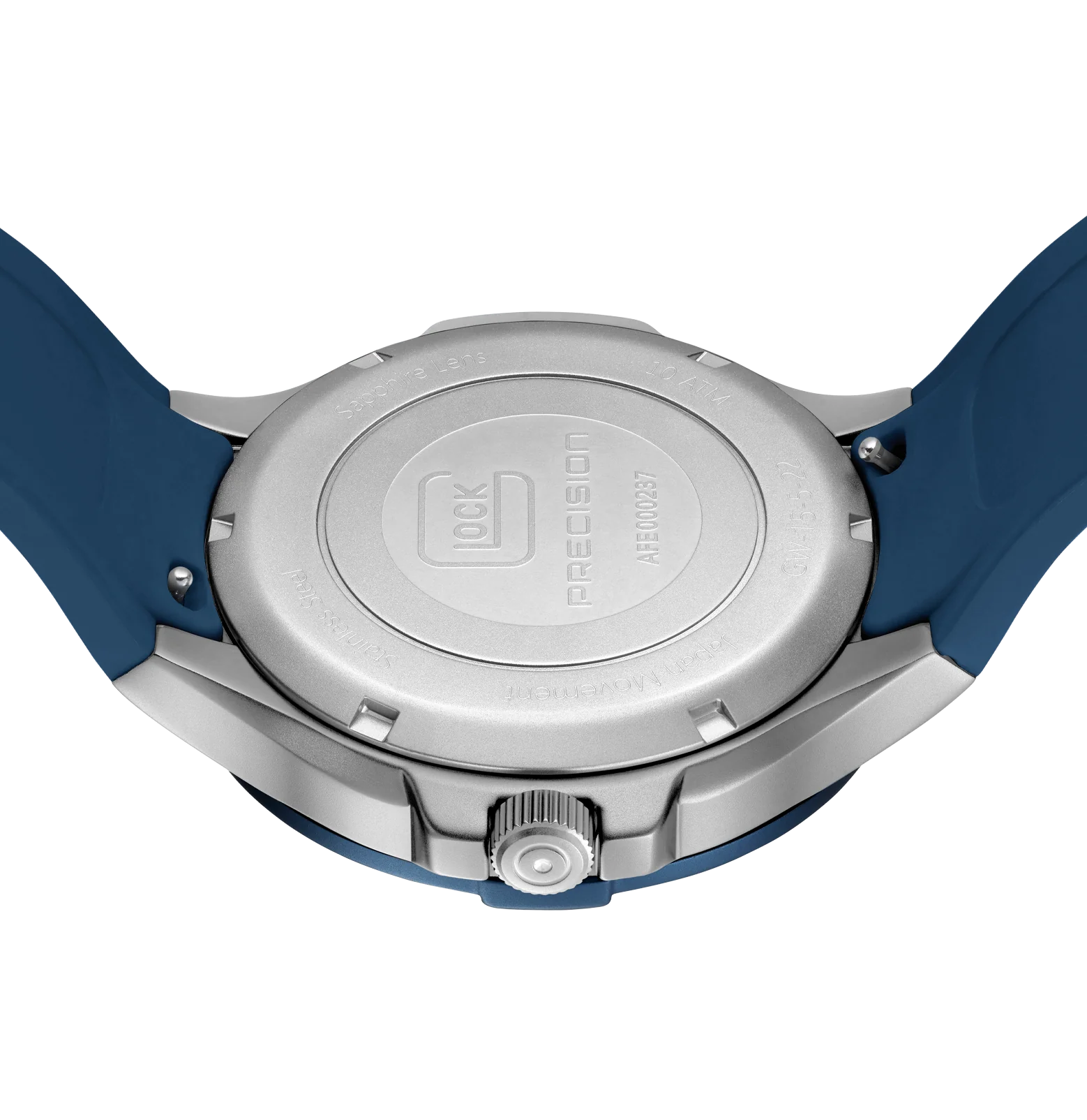 Men's Glock Watch With Blue Strap And Blue Face GW-15-5-22 - Image 7