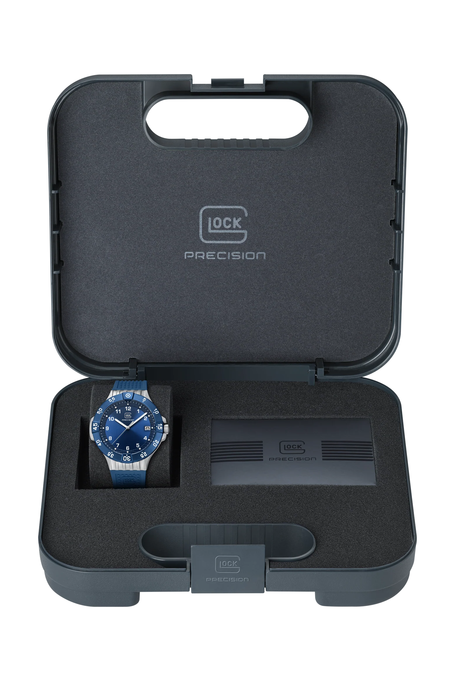 Men's Glock Watch With Blue Strap And Blue Face GW-15-5-22 - Image 3